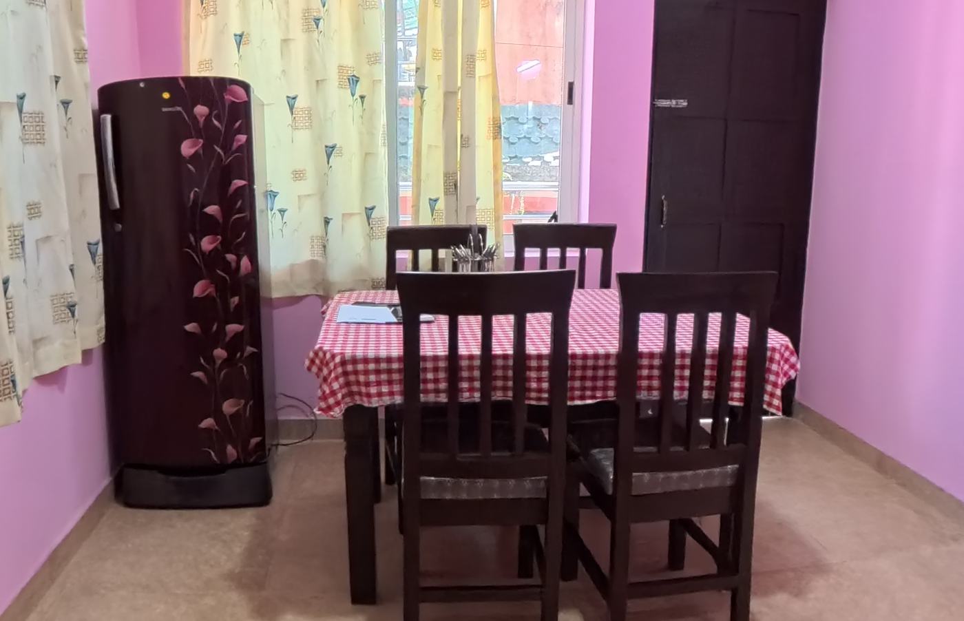 Homemandu shared kitchen and dining area